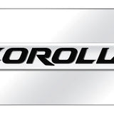 Toyota Corolla Name Mini Plate - Official Licensed