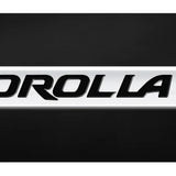 Toyota Corolla S Name Mini Plate - Official Licensed