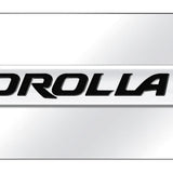 Toyota Corolla S Name Mini Plate - Official Licensed