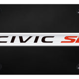 Honda Civic SI Name License Plate - Official Licensed