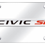 Honda Civic SI Name License Plate - Official Licensed