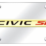 Honda Civic SI Name License Plate - Official Licensed