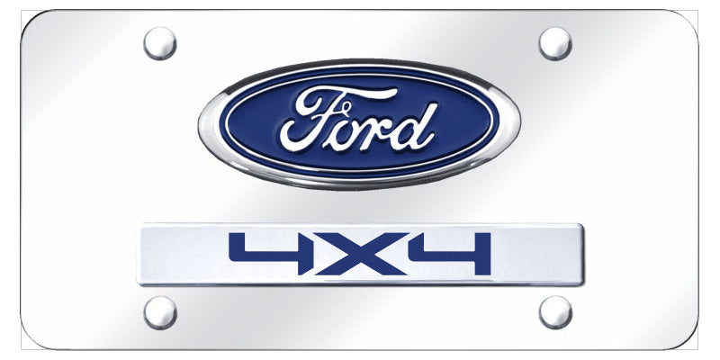 Dual Ford/4X4 License Plate - Official Licensed