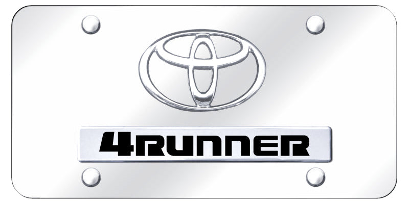 Dual Toyota 4Runner License Plate - Official Licensed