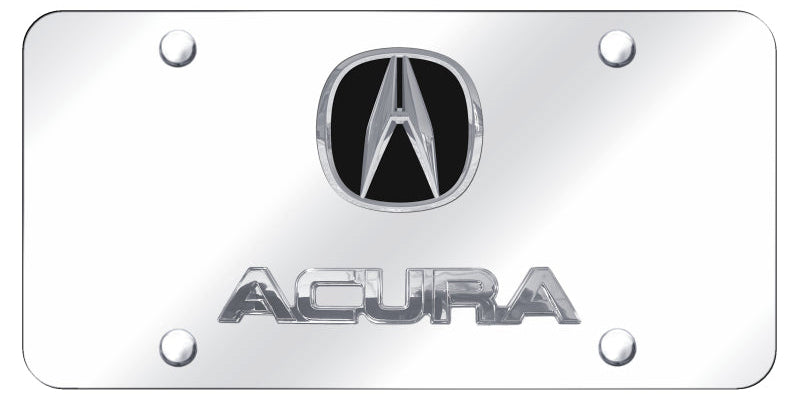 Dual Acura License Plate - Official Licensed