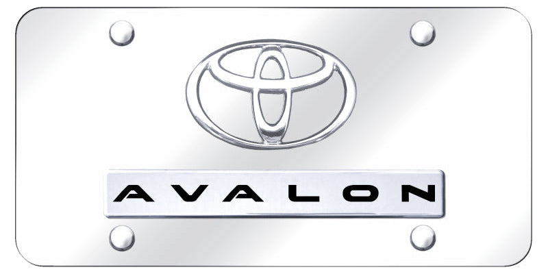 Dual Toyota Avalon License Plate - Official Licensed