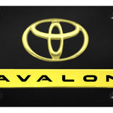 Dual Toyota Avalon License Plate - Official Licensed