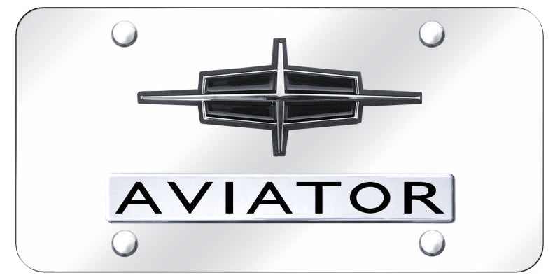 Dual Aviator License Plate - Official Licensed
