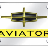 Dual Aviator License Plate - Official Licensed