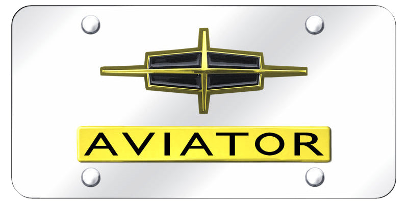 Dual Aviator License Plate - Official Licensed