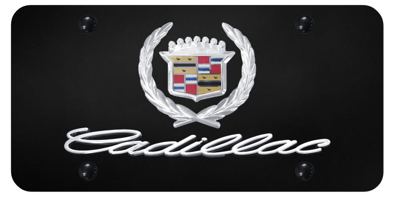 Dual Cadillac License Plate - Official Licensed