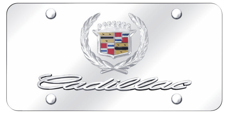 Dual Cadillac License Plate - Official Licensed