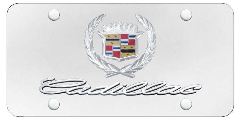 Dual Cadillac License Plate - Official Licensed