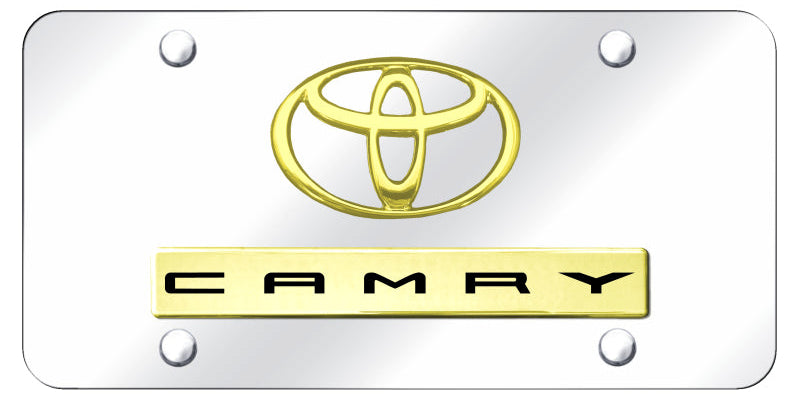 Dual Toyota Camry License Plate - Official Licensed