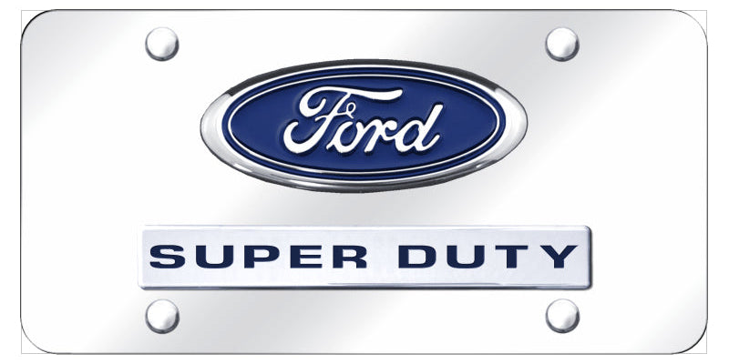 Dual Ford Super Duty License Plate - Official Licensed