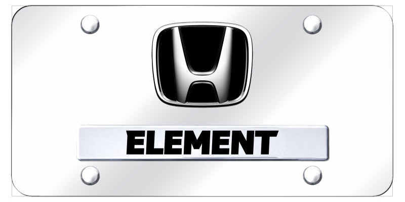 Dual Honda Element License Plate - Official Licensed