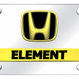 Dual Honda Element License Plate - Official Licensed