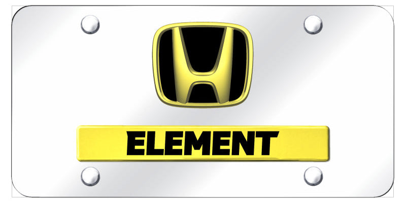 Dual Honda Element License Plate - Official Licensed