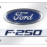 Dual Ford F-250 License Plate - Official Licensed