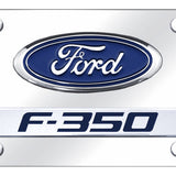 Dual Ford F-350 License Plate - Official Licensed