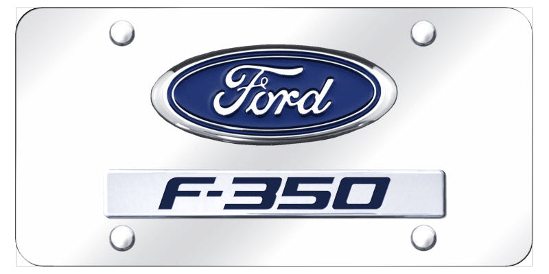 Dual Ford F-350 License Plate - Official Licensed