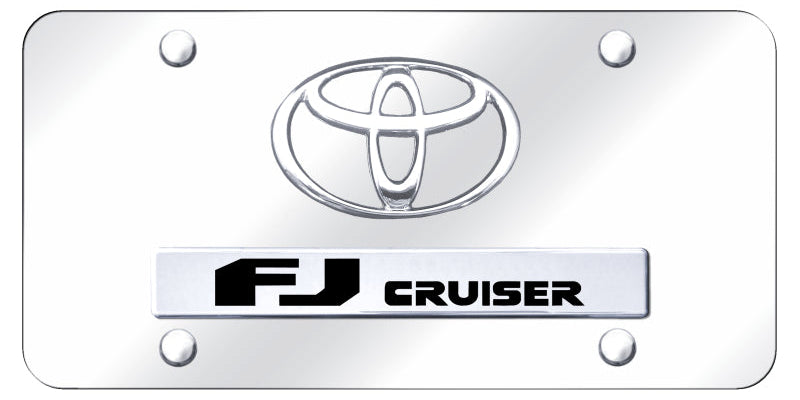 Dual Toyota FJ Cruiser License Plate - Official Licensed