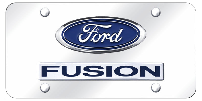 Dual Ford Fusion License Plate - Official Licensed