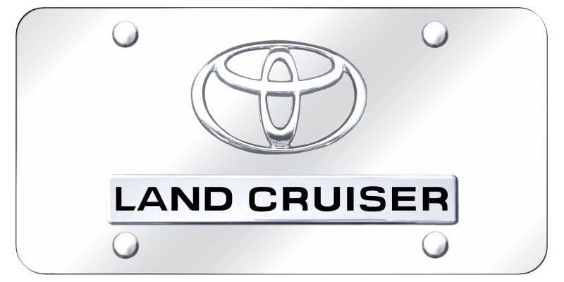 Dual Toyota Land Cruiser License Plate - Official Licensed