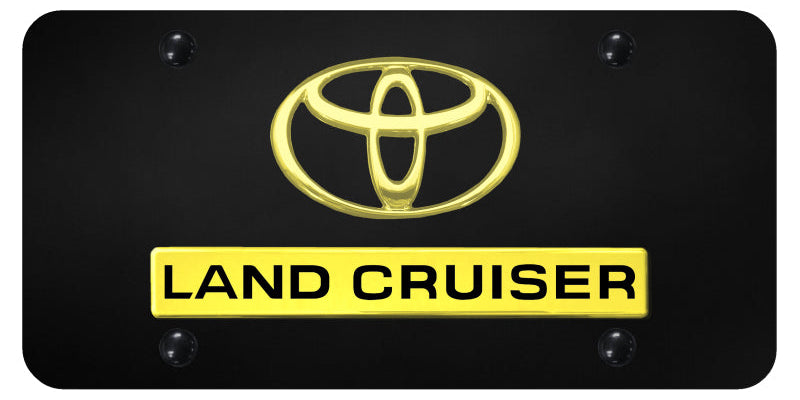 Dual Toyota Land Cruiser License Plate - Official Licensed
