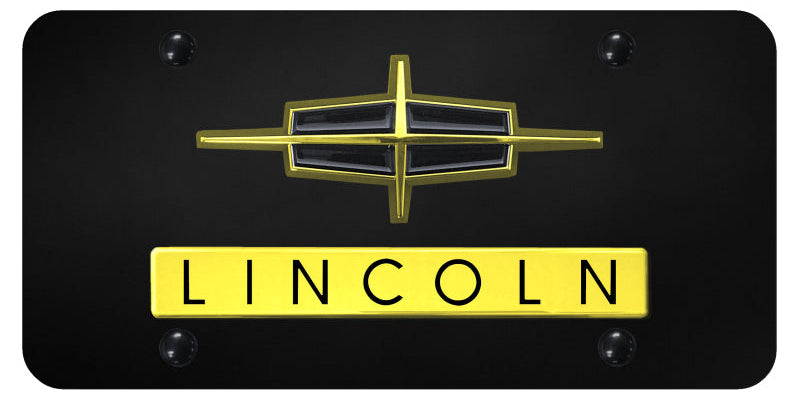 Dual Lincoln License Plate - Official Licensed