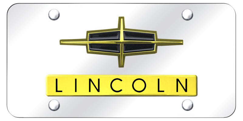 Dual Lincoln License Plate - Official Licensed