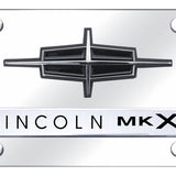 Dual Lincoln MKX License Plate - Official Licensed