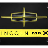 Dual Lincoln MKX License Plate - Official Licensed