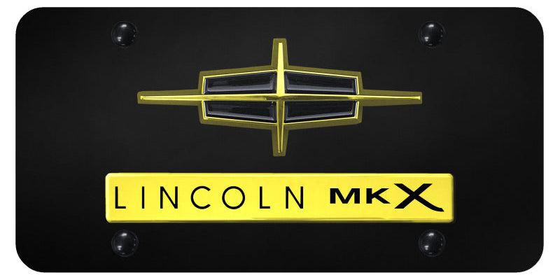 Dual Lincoln MKX License Plate - Official Licensed