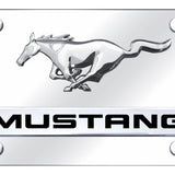 Dual Ford Mustang License Plate - Official Licensed