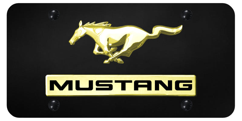 Dual Ford Mustang License Plate - Official Licensed