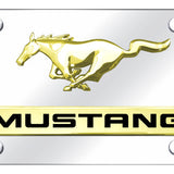 Dual Ford Mustang License Plate - Official Licensed