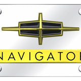 Dual Lincoln Navigator License Plate - Official Licensed
