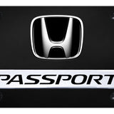 Dual Honda Passport License Plate - Official Licensed