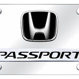 Dual Honda Passport License Plate - Official Licensed
