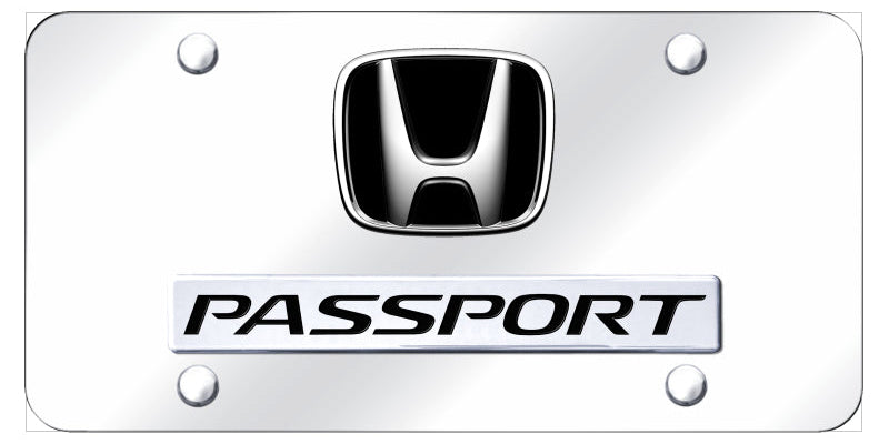 Dual Honda Passport License Plate - Official Licensed