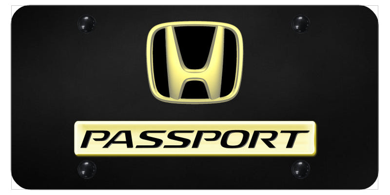 Dual Honda Passport License Plate - Official Licensed