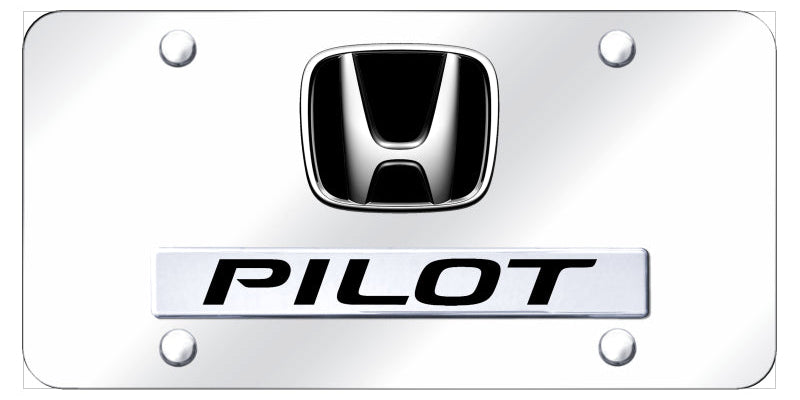 Dual Honda Pilot License Plate - Official Licensed