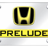 Dual Honda Prelude License Plate - Official Licensed