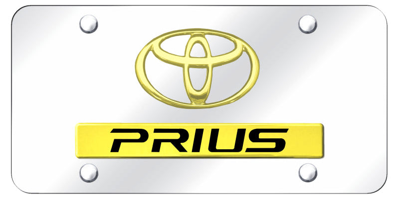 Dual Toyota Prius License Plate - Official Licensed