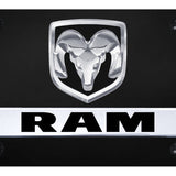 Dual RAM OEM License Plate - Official Licensed