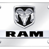 Dual RAM OEM License Plate - Official Licensed