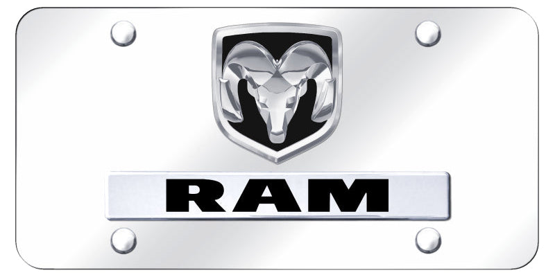 Dual RAM OEM License Plate - Official Licensed
