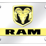 Dual RAM OEM License Plate - Official Licensed