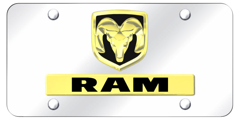 Dual RAM OEM License Plate - Official Licensed